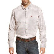 Ariat FR Gauge Work Shirt in White